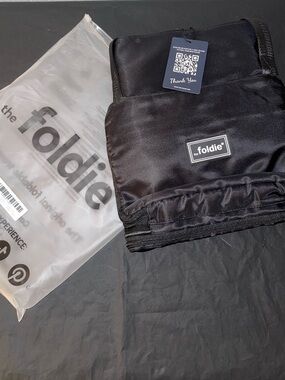 The Original Foldie Black Foldable Travel Bag - NWT